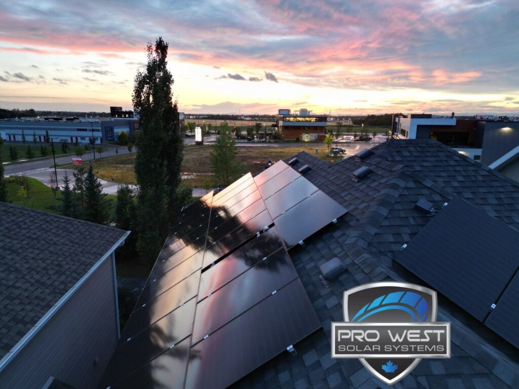solar panel installation in Edmonton